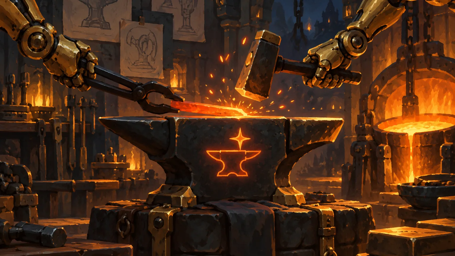 Hephaestus project artwork